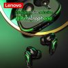 Lenovo GM3 Gamer Bluetooth 5.0 Vezeték Nélküli Fülhallgató Töltőtokkal