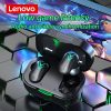 Lenovo XT82 Gamer Bluetooth 5.1 Vezeték Nélküli Fülhallgató Töltőtokkal, Fehér