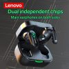 Lenovo XT82 Gamer Bluetooth 5.1 Vezeték Nélküli Fülhallgató Töltőtokkal, Fehér