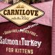 Carnilove Cat Kitten Salmon & Turkey  Healthy Growth - Lazac és Pulyka Hússal 6kg